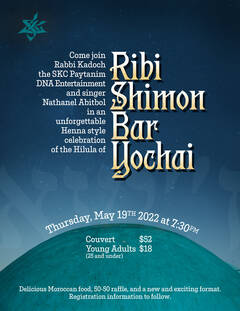 Banner Image for Rabbi Shimon Bar Yohai Hilula 5782